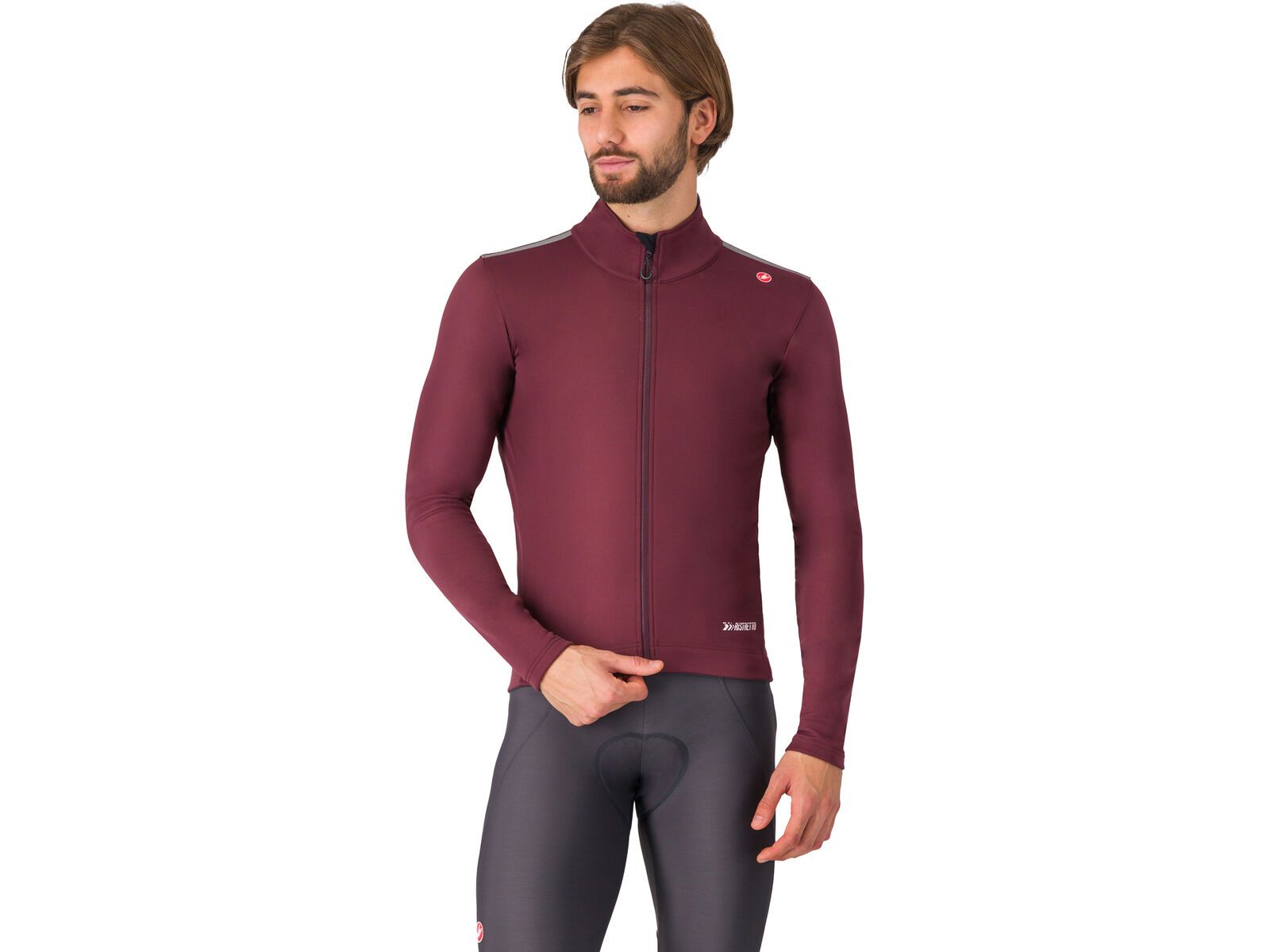 Castelli Espresso Air Jacket, deep bordeaux | Bild 1