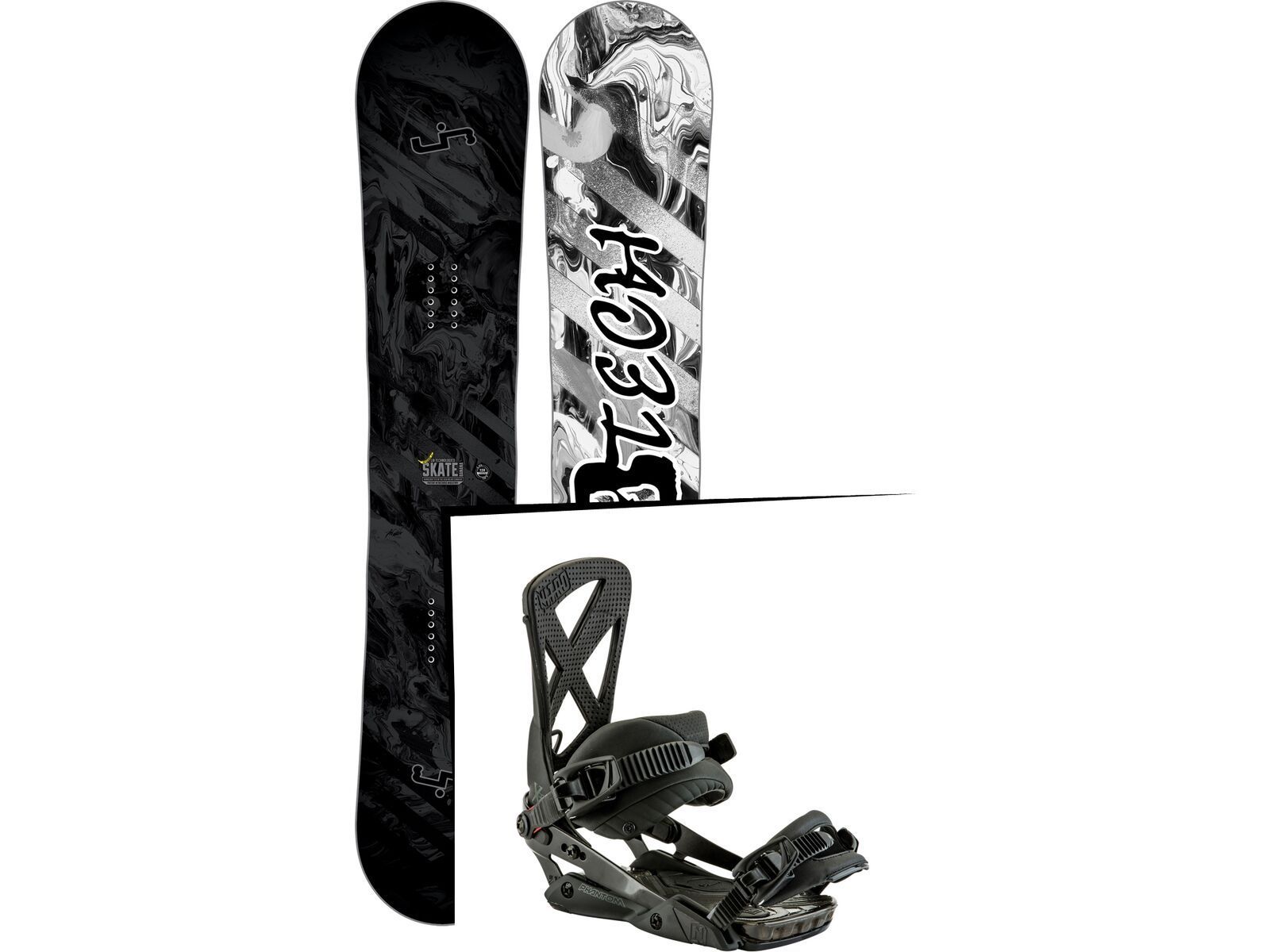 Set: Lib Tech Sk8 Banana 2017 + Nitro Phantom (1691155S) | Bild 1