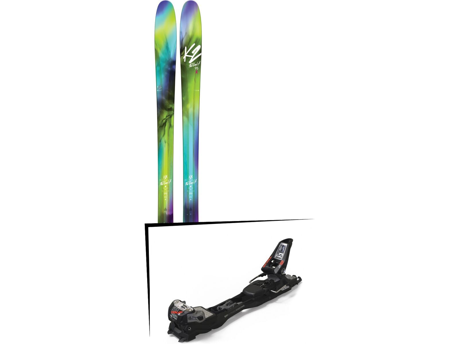 Set: K2 SKI FulLUVit 2017 + Marker F12 Tour EPF (2319317S) | Bild 1