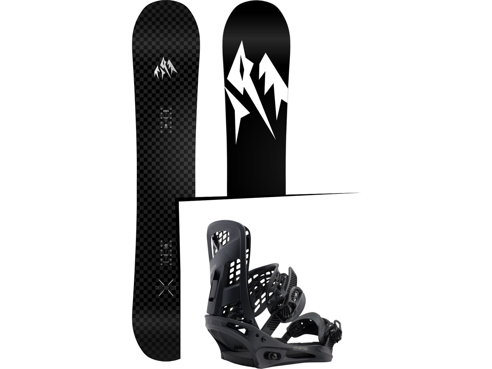 Set: Jones Project X 2017 + Burton Genesis (1712772S) | Bild 1