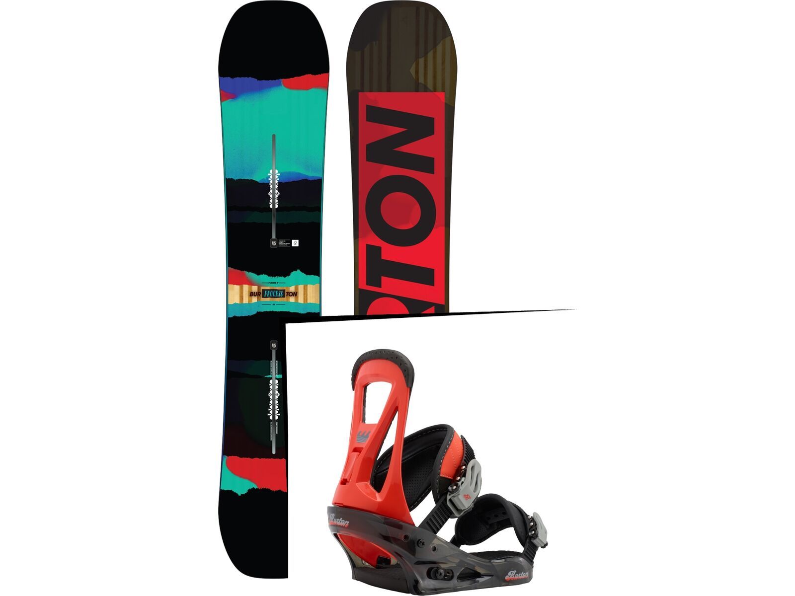 Set: Burton Process Flying V 2016 +  Freestyle (1712769S) | Bild 1