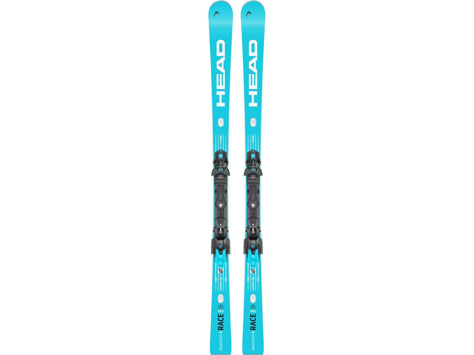 Head Worldcup Rebels e-Race Pro + Freeflex 14 GW, matt black/speed blue | Bild 1