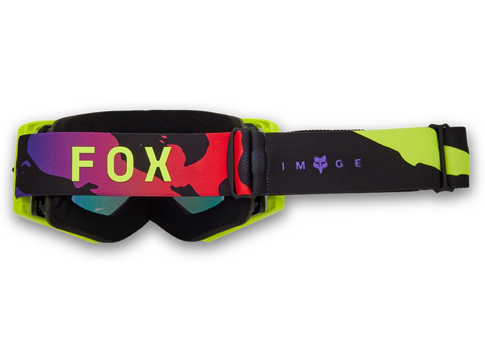 Fox Airspace Throttle Goggle, Spark Mirror / black/yellow | Bild 2