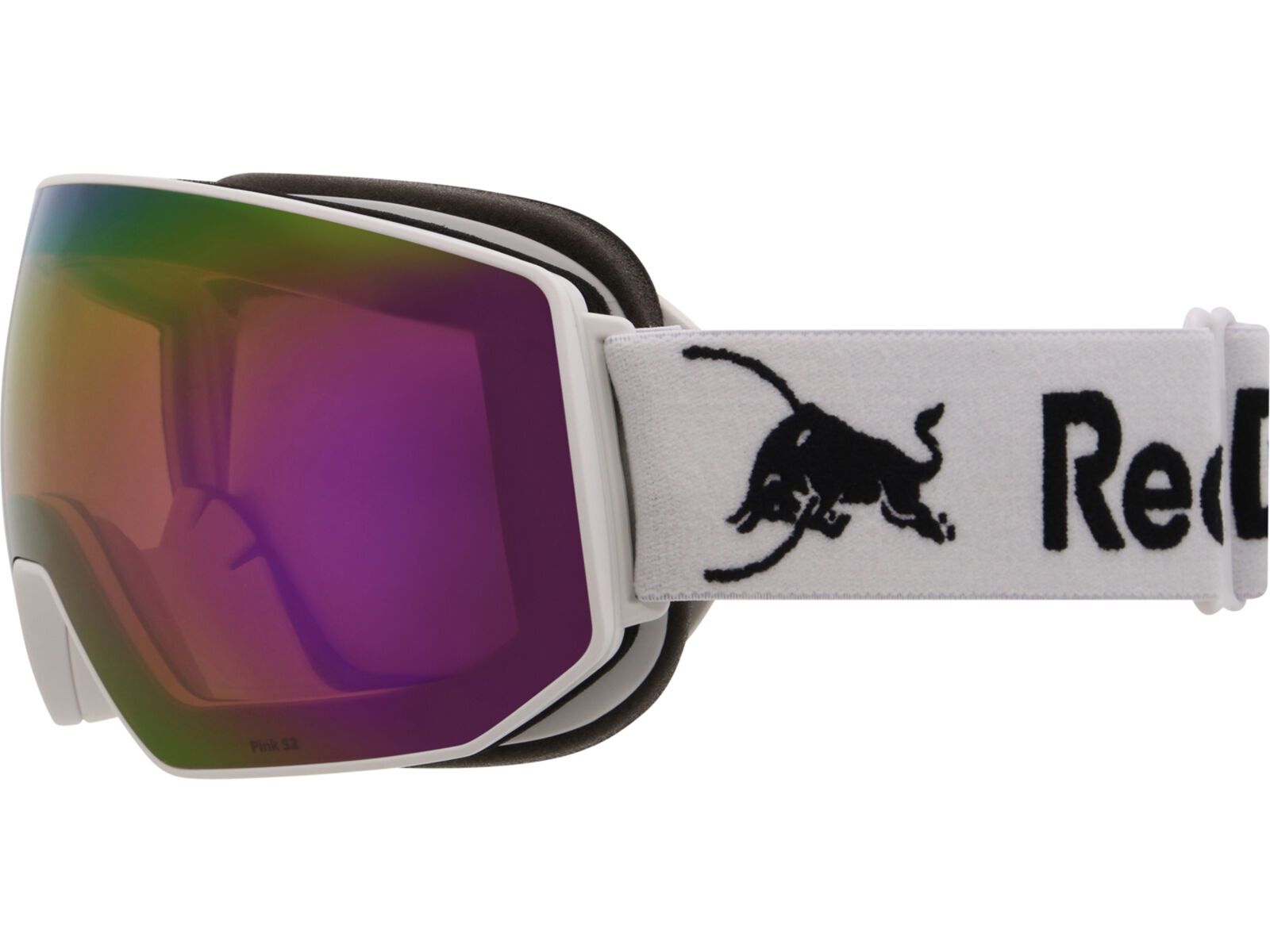 Red Bull Spect Eyewear Fink, Orange-Purple Mirror / white | Bild 4