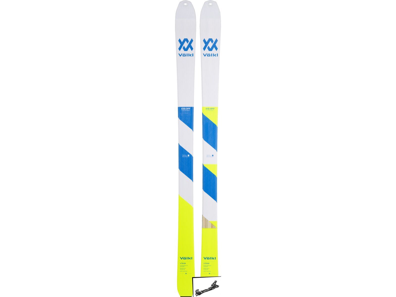 Set: Völkl VTA 84 2019 + Tyrolia Adrenalin 13 AT solid black | Bild 1