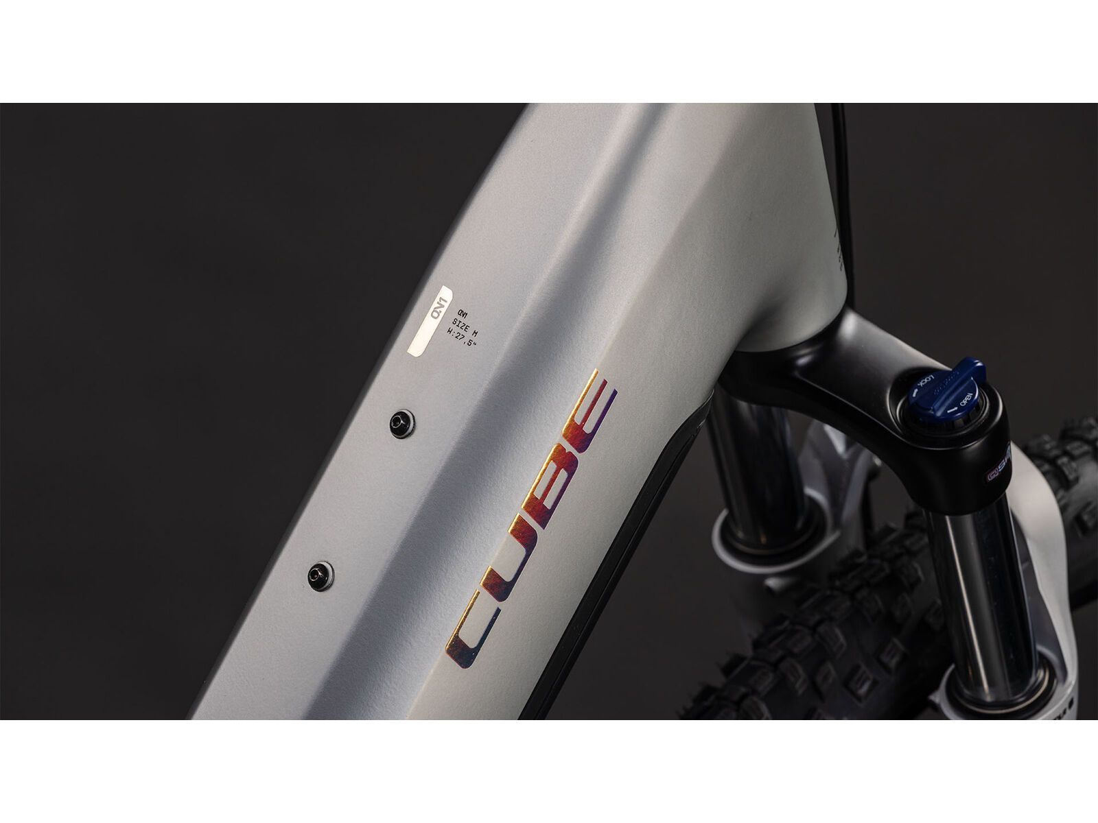 Cube Reaction Hybrid One 800 Easy Entry 27.5, sleekgrey´n´prism | Bild 3