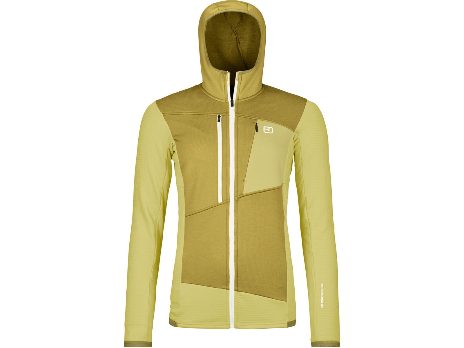 Ortovox Merino Fleece Grid Hoody W, wabisabi | Bild 1