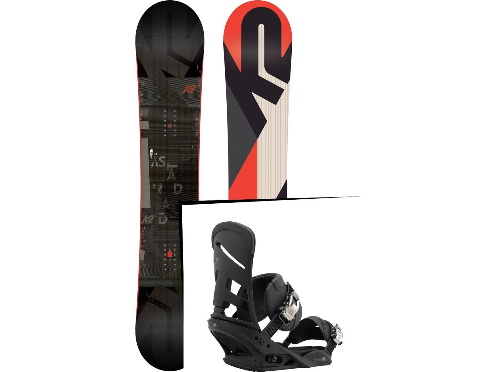 Set: K2 Standard Wide 2018 + Burton Mission black | Bild 1