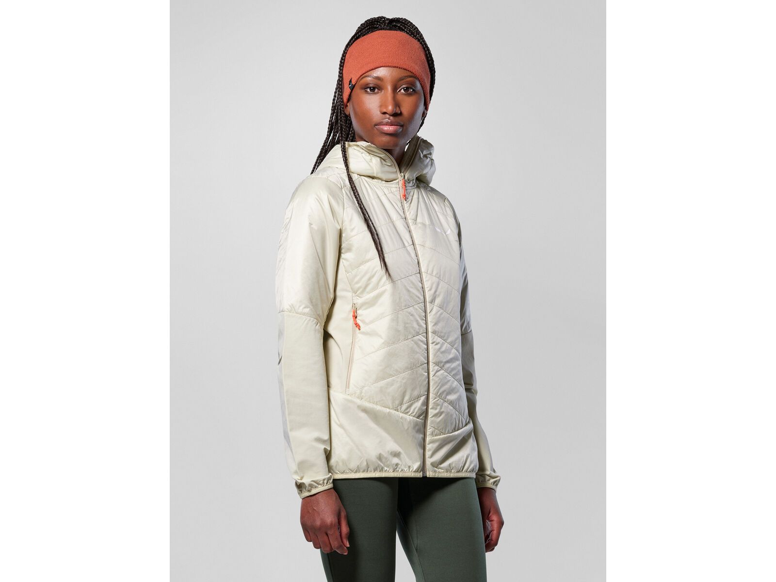 Salewa Ortles Hybrid TirolWool Responsive Jacke Damen, oatmeal | Bild 3