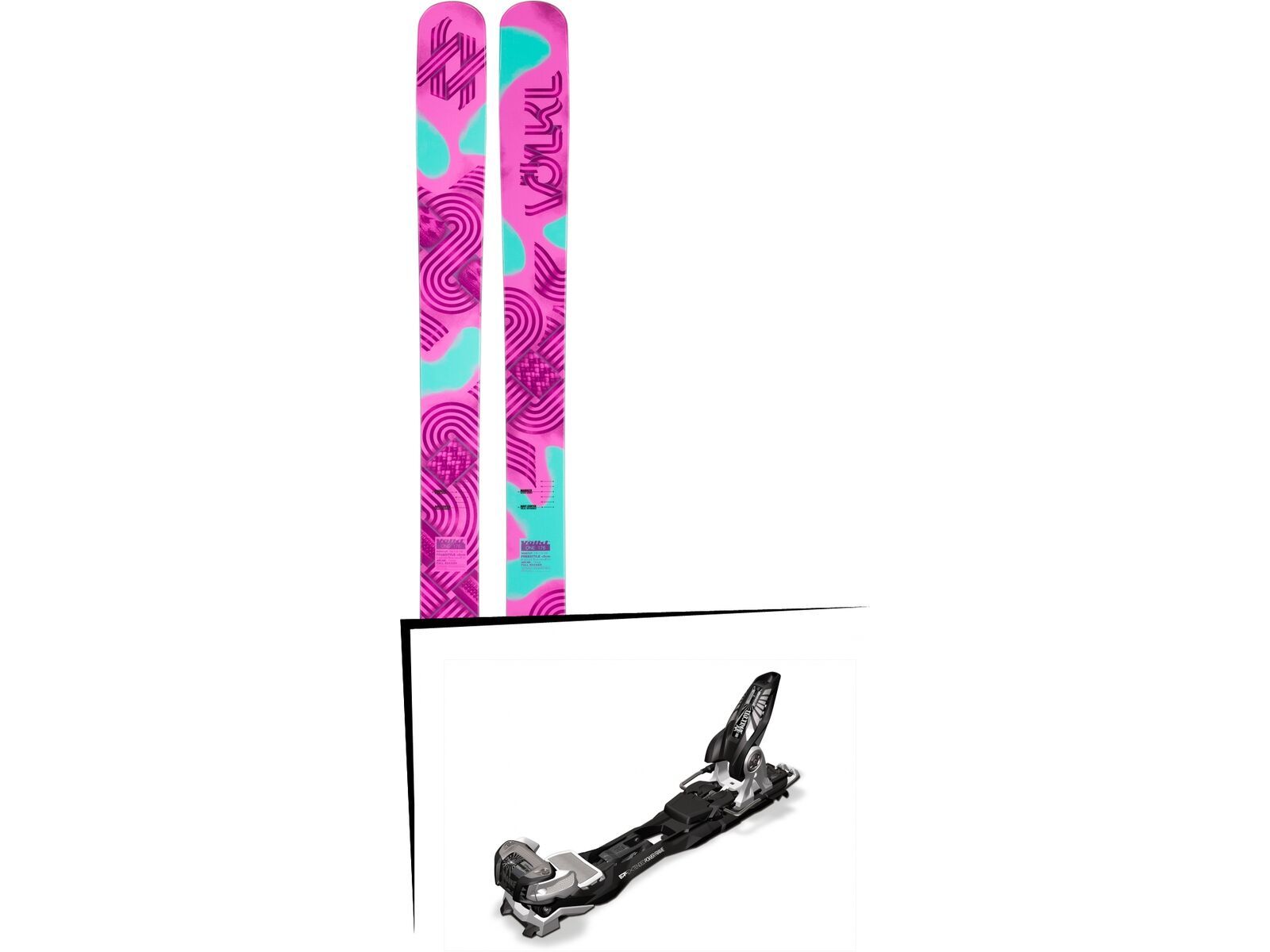 Völkl Set: One Pink 2016 + Marker Baron EPF 13 | Bild 1