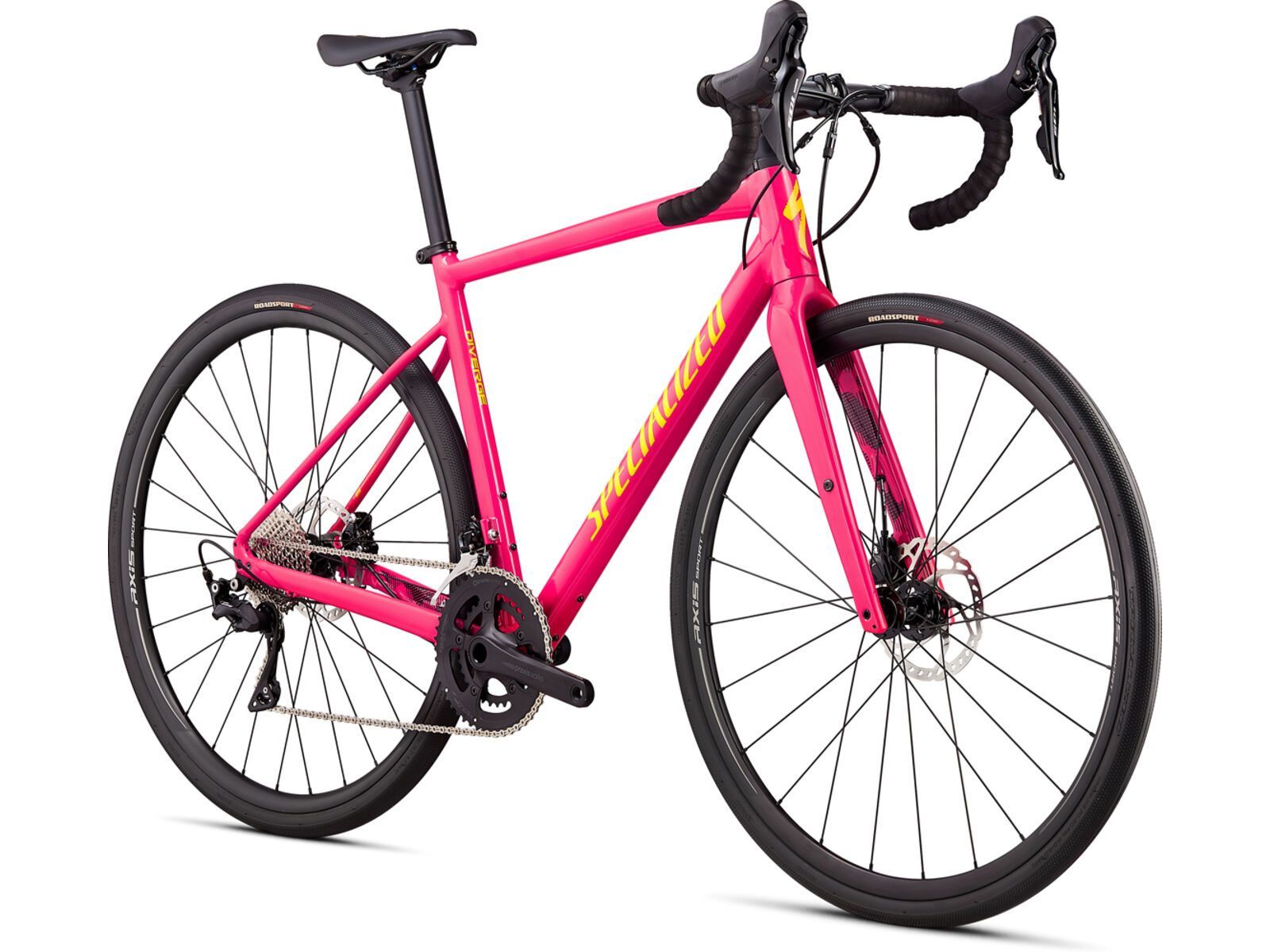 Specialized Diverge E5 Comp, gloss vivid pink/golden yellow/black camo | Bild 2