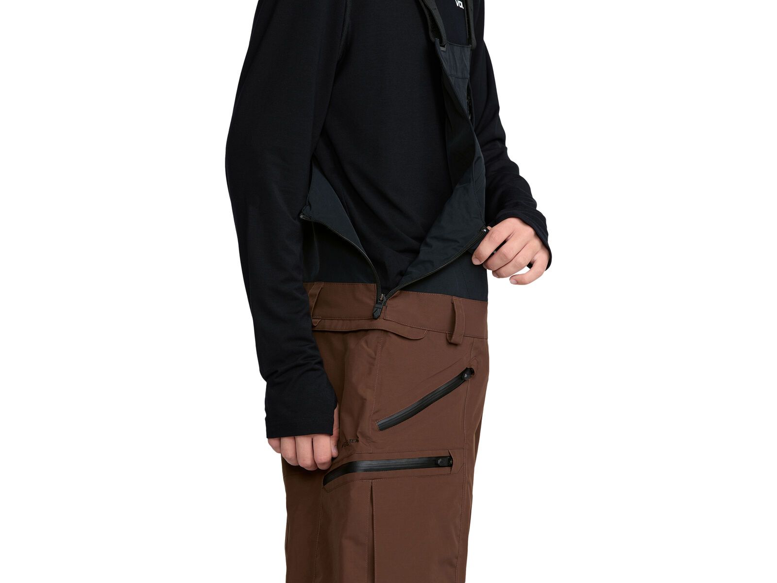 Volcom Rain Gore-Tex Bib Overall, brown | Bild 6