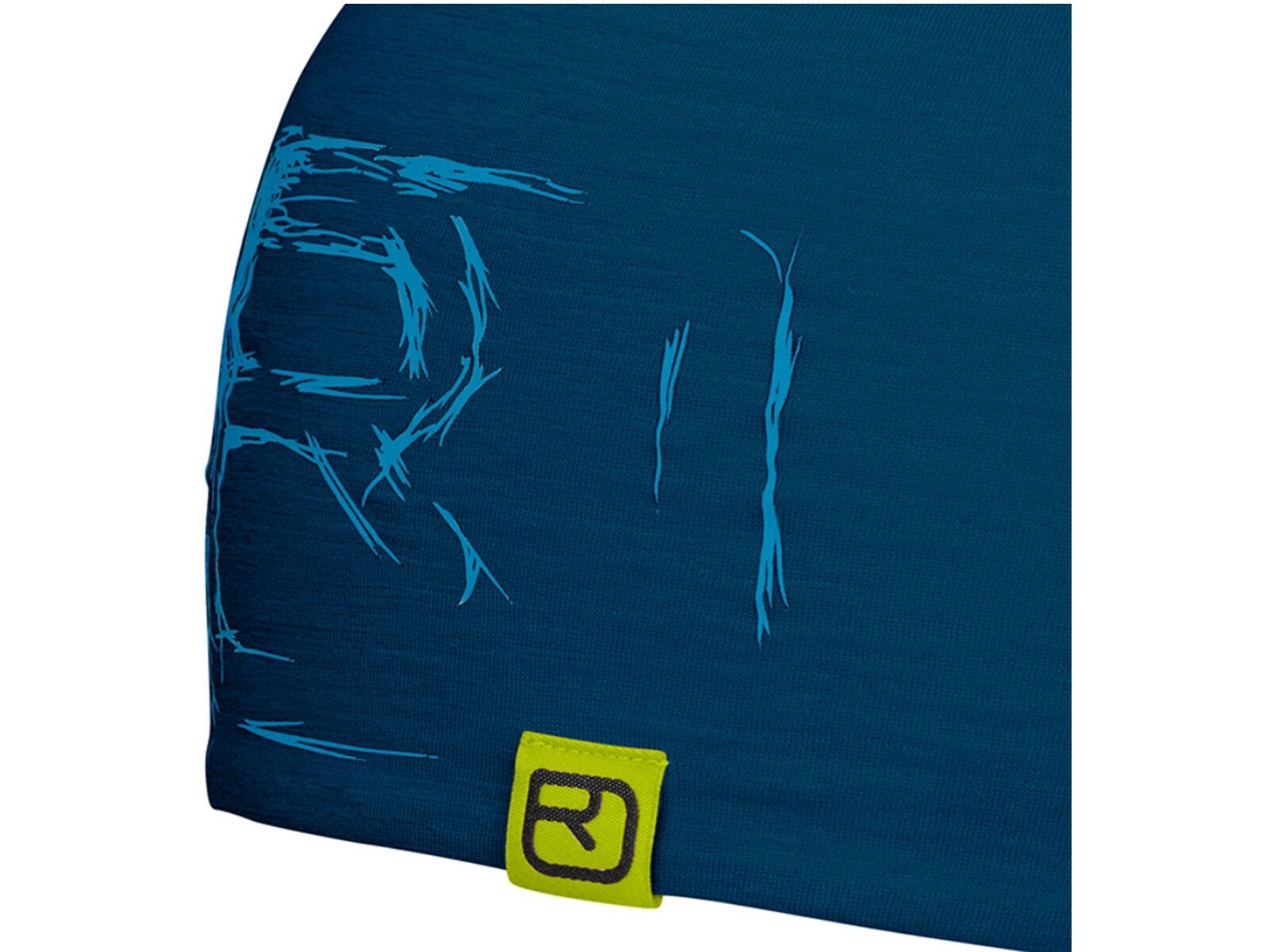 Ortovox 120 Tec Logo Beanie, petrol blue | Bild 2