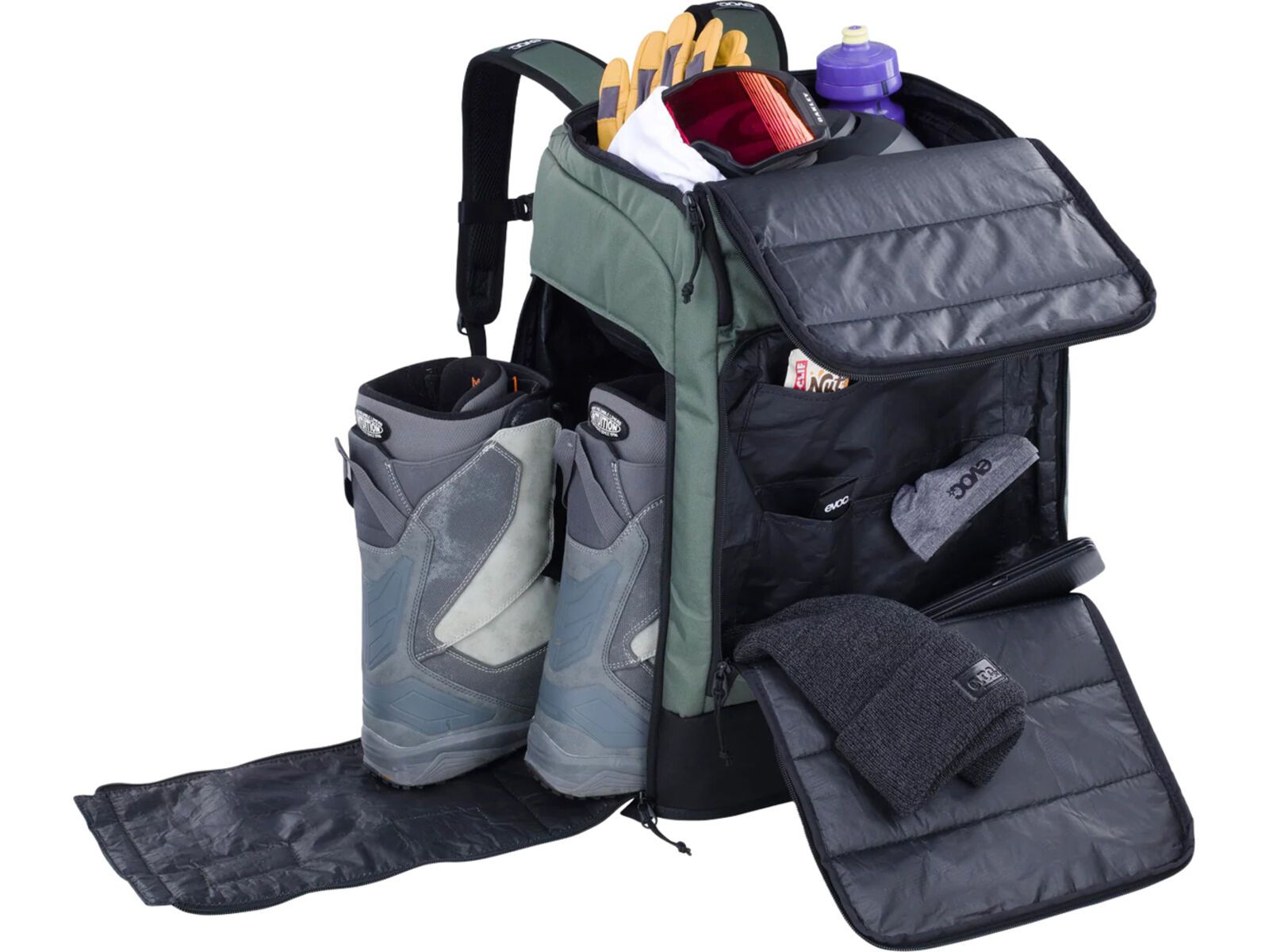 Evoc Gear Backpack 60, dark olive | Bild 7