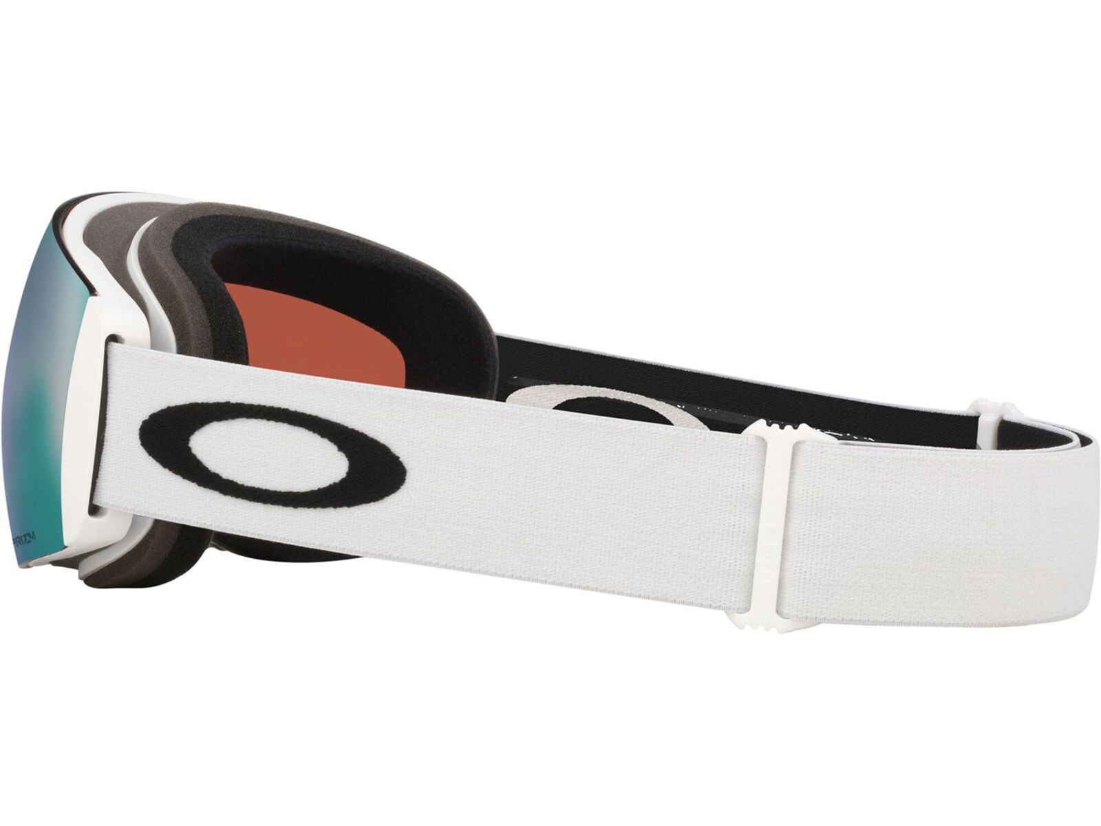 Oakley Flight Deck Pro M, Prizm Snow Sapphire Iridium & Iced / matte white | Bild 6
