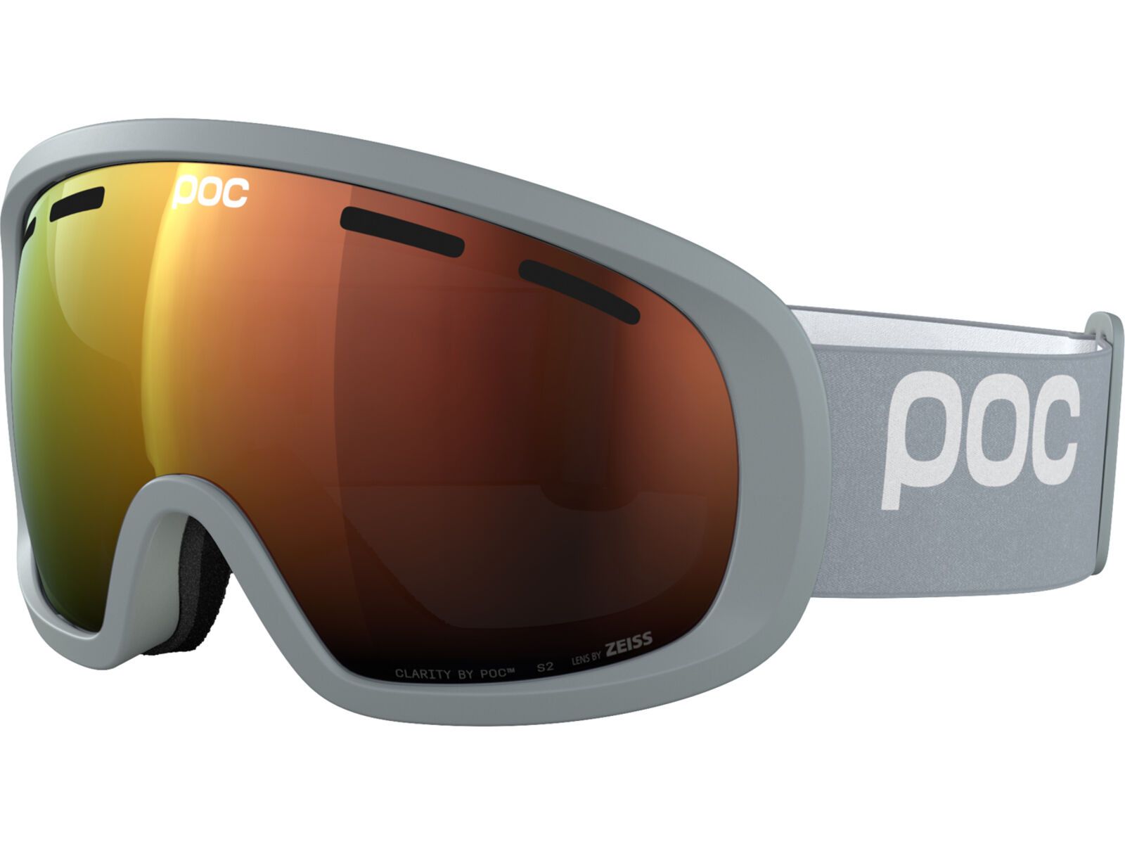 POC Fovea Mid, Clarity Intense Partly Sunny Orange / granite grey | Bild 1