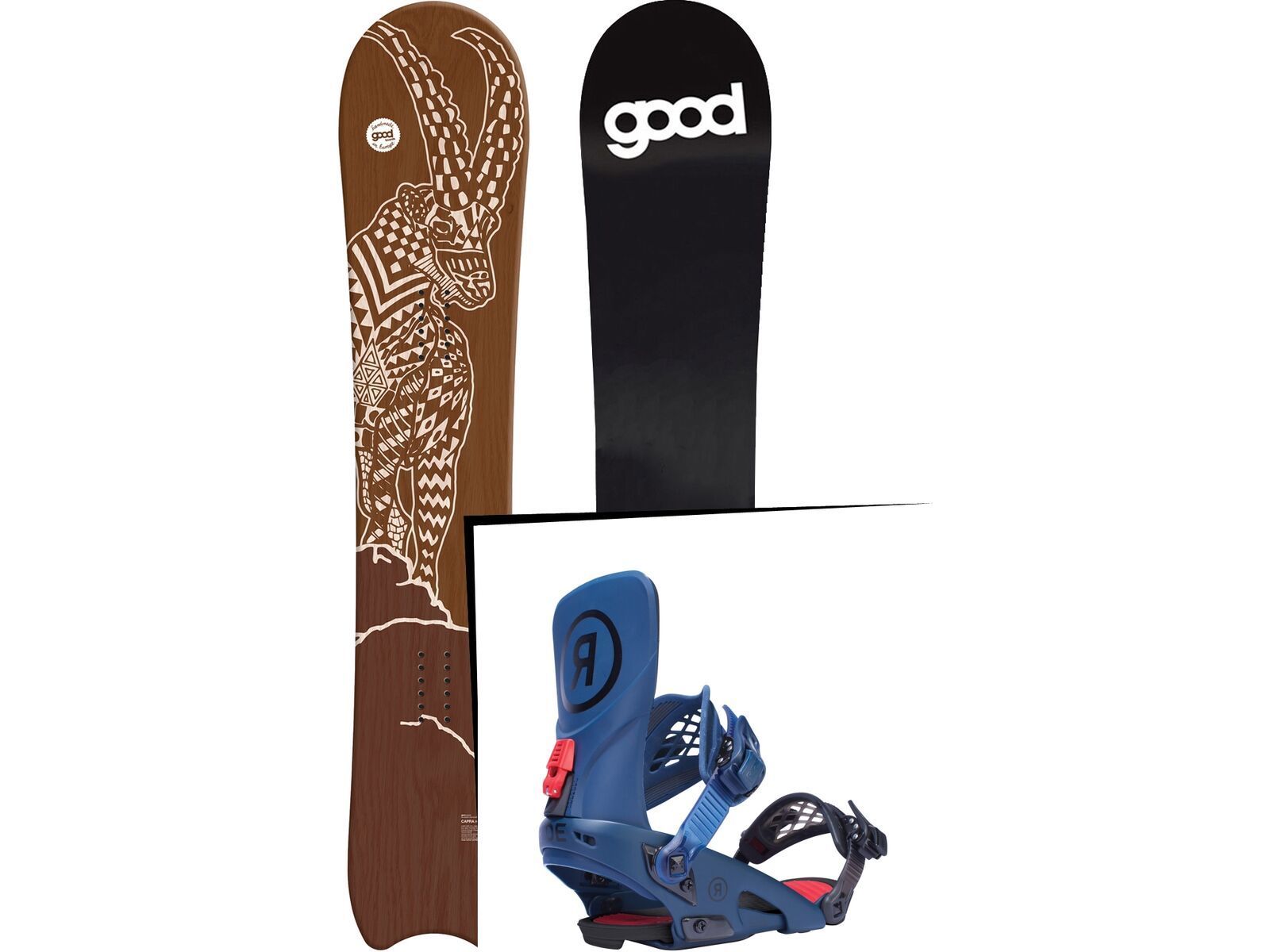 Set: goodboards Capra 2017 + Ride LTD (1770153S) | Bild 1