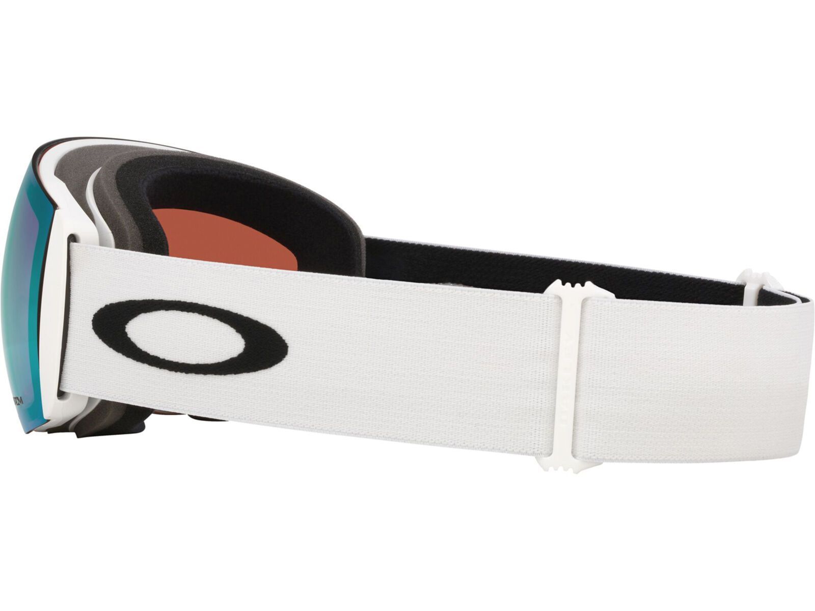 Oakley Flight Deck Pro L, Prizm Snow Sapphire Iridium & Sage Gold / matte white | Bild 6