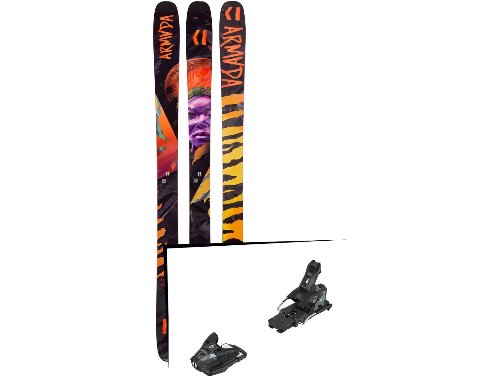 Set: Armada Arv 106 2019 + Salomon STH2 WTR 13 black/dark grey | Bild 1