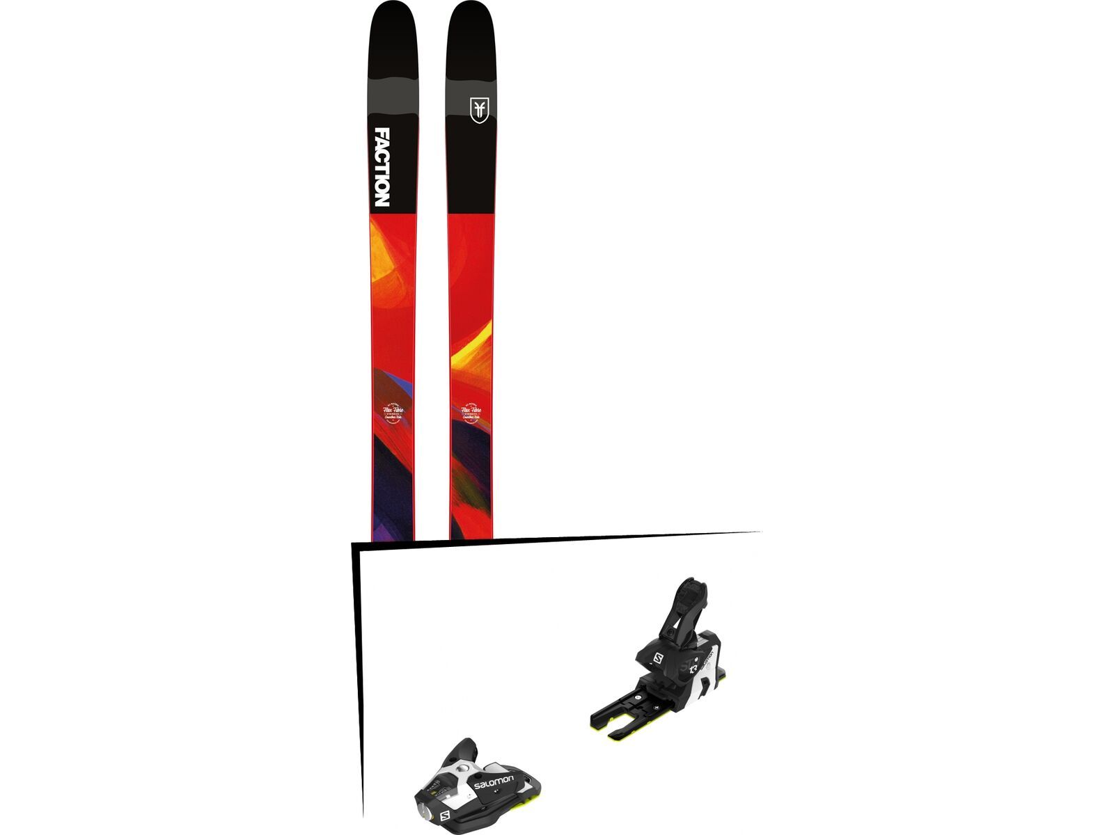 Set: Faction Prodigy 2.0 2019 + Salomon N STH2 WTR 13 black/white | Bild 1