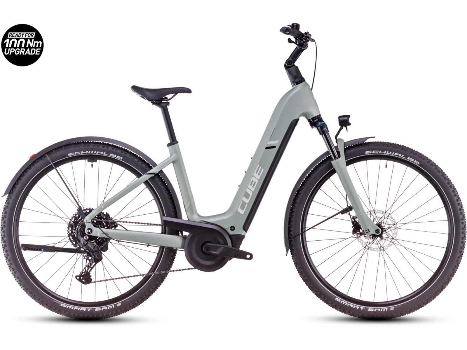 Cube Nuride Hybrid Pro 600 Allroad Easy Entry, pistachio´n´stonegrey | Bild 1