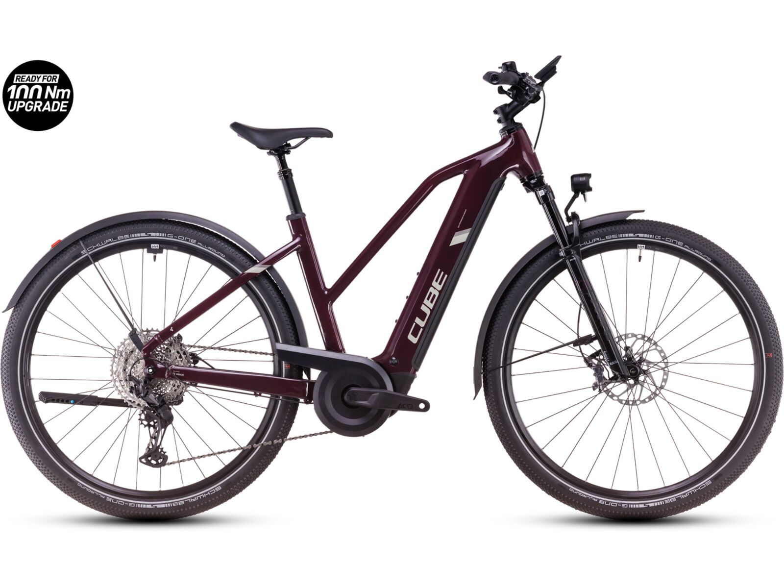 Cube Nuride Hybrid SLX 800 Allroad Trapeze, amarone´n´lunar | Bild 1