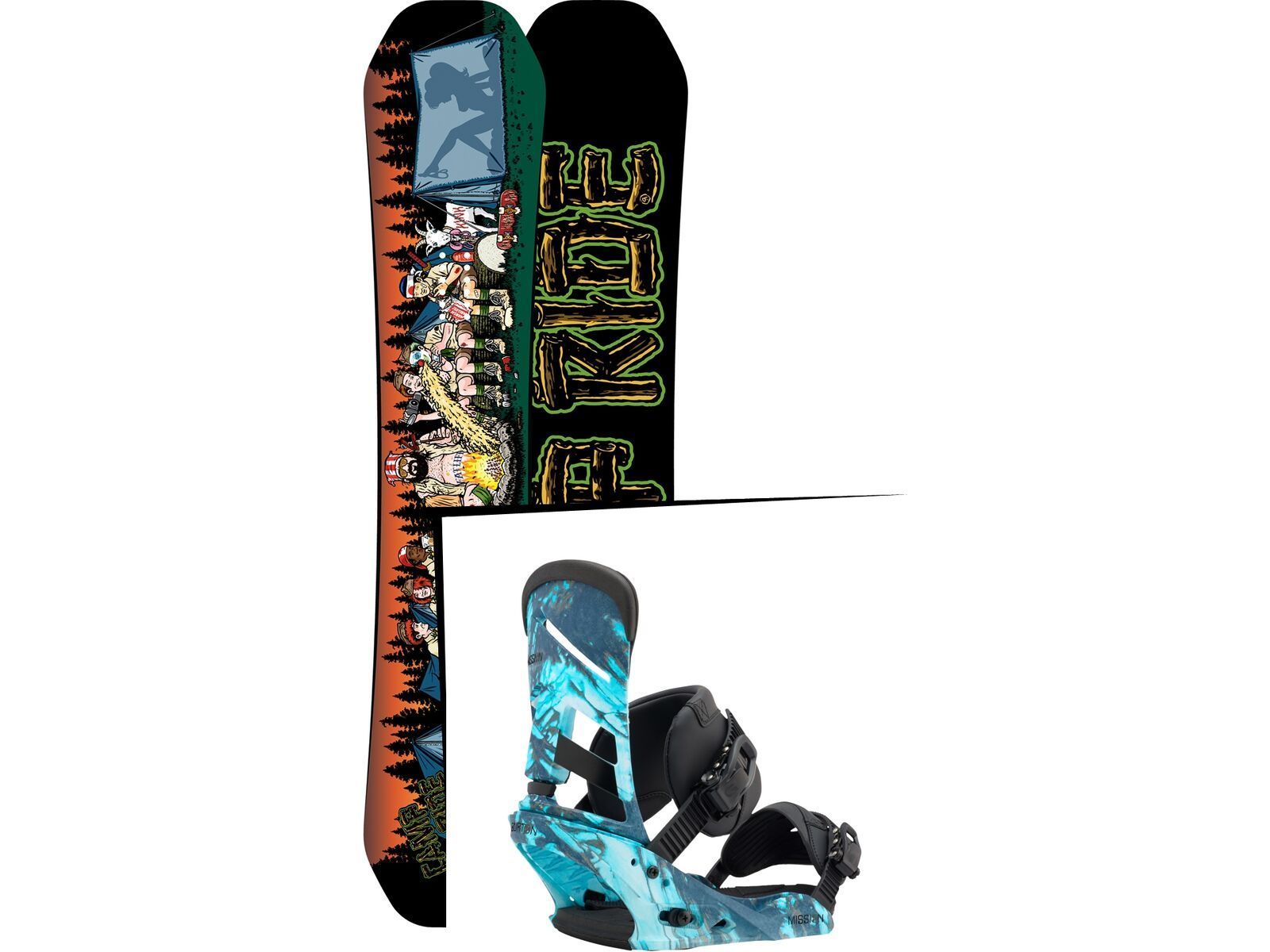 Set: Ride Kink 2017 + Burton Mission (1712885S) | Bild 1