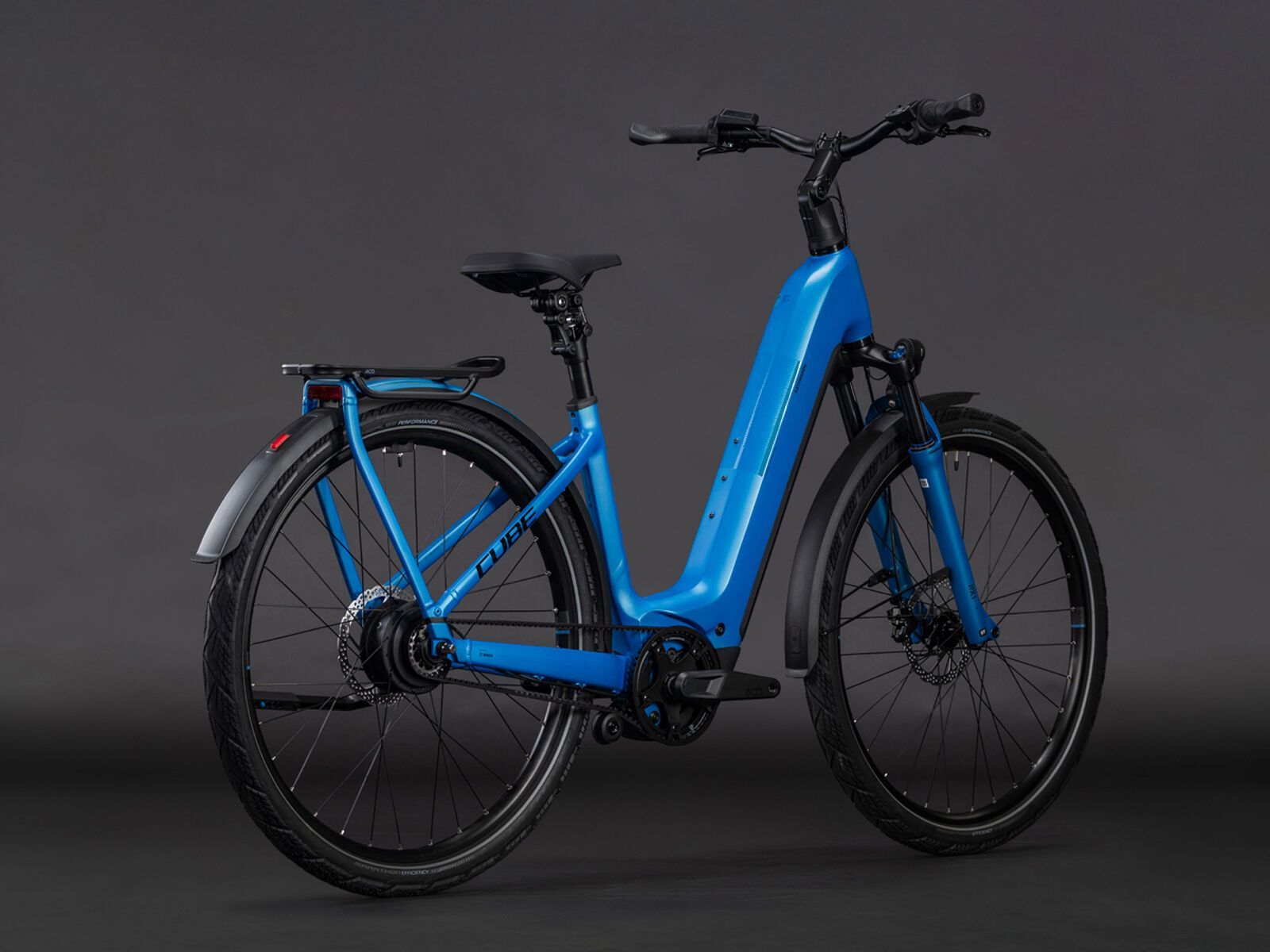 Cube Kathmandu Hybrid Comfort Pro 800 Easy Entry, azure´n´black | Bild 2