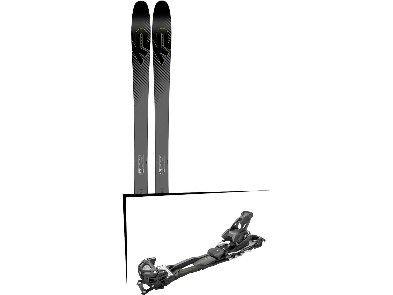 Set: K2 SKI Pinnacle 95Ti 2019 + Tyrolia Adrenalin 13 AT solid black | Bild 1
