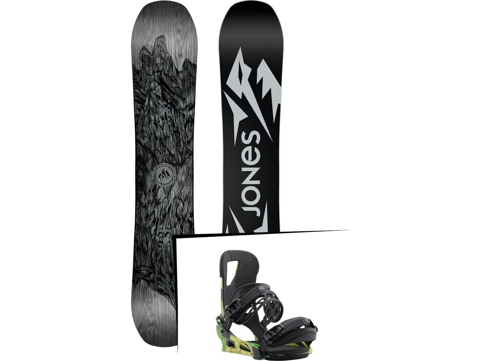 Set: Jones Ultra Mountain Twin 2019 + Burton Cartel (1930909S) | Bild 1