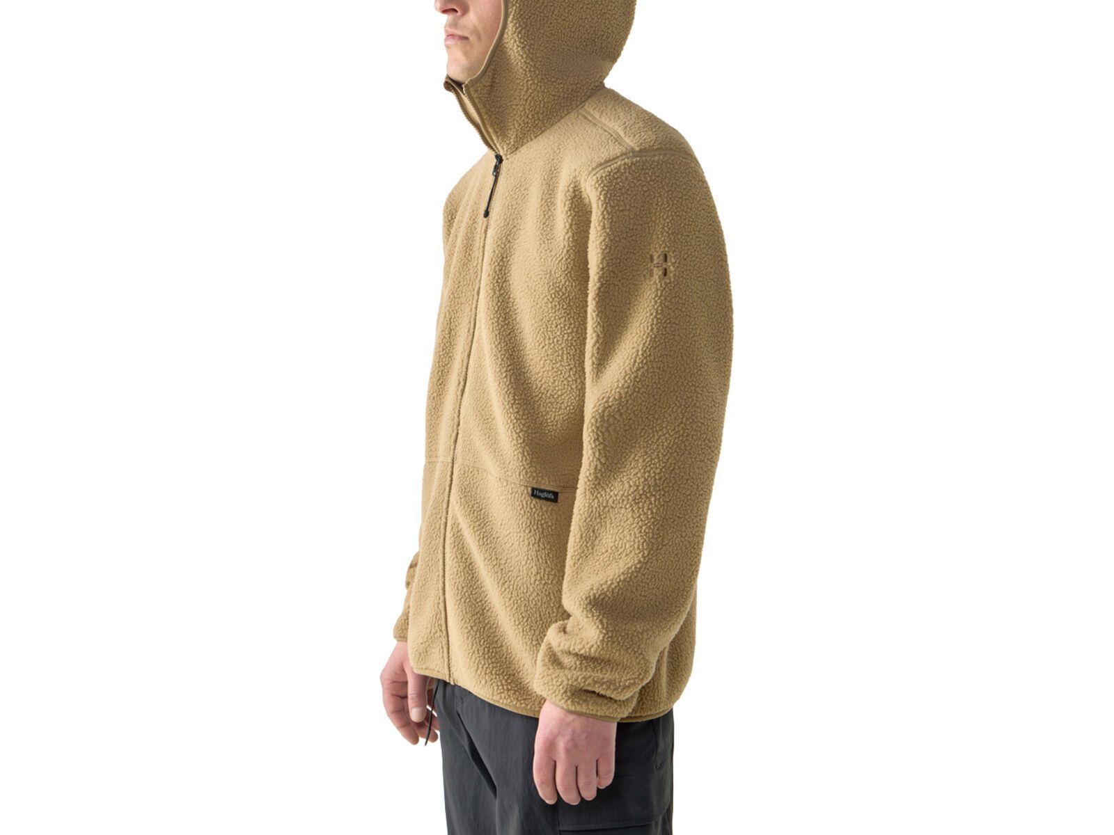 Haglöfs Funäs Pile Hood Men, oak brown | Bild 4