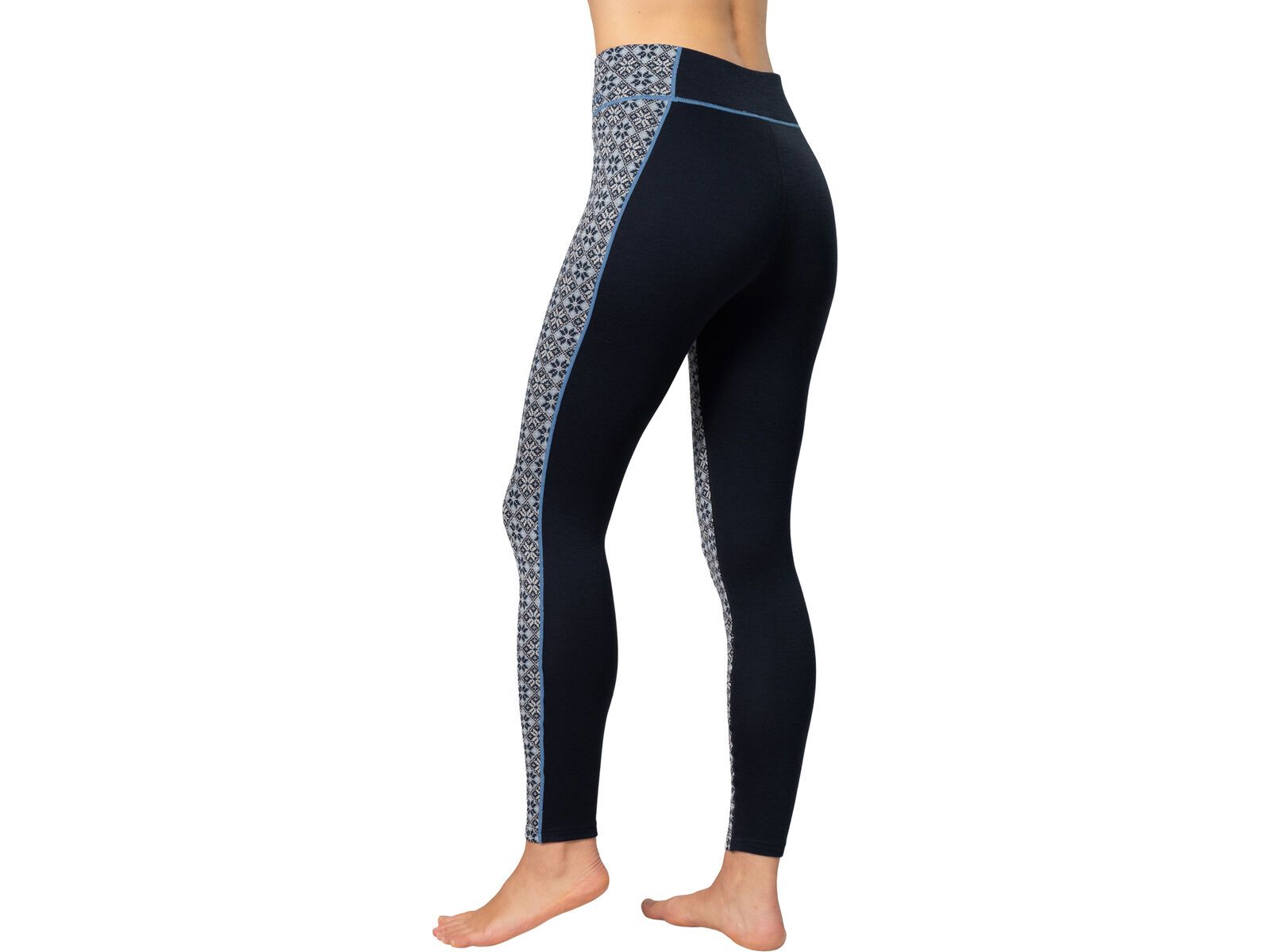Kari Traa Rose Light High Waist Baselayer Pants, dark navy blue | Bild 4