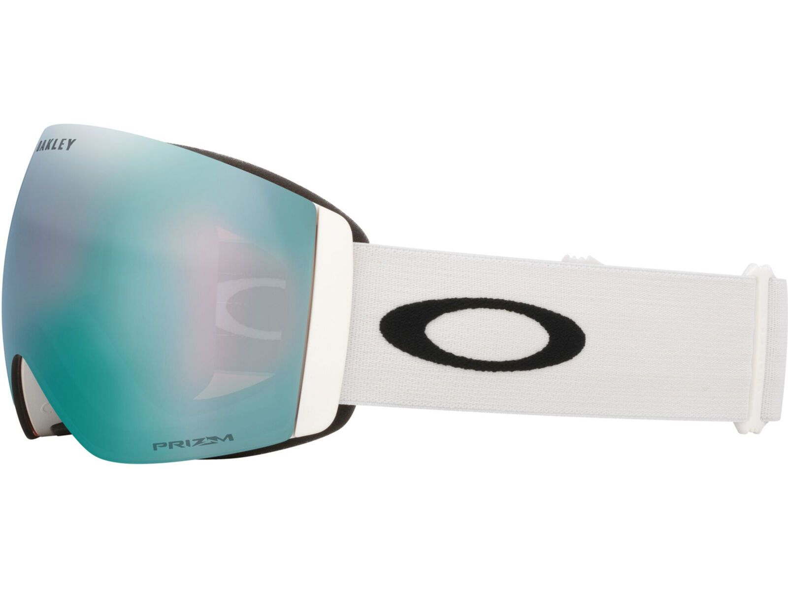 Oakley Flight Deck Pro L, Prizm Snow Sapphire Iridium & Sage Gold / matte white | Bild 4