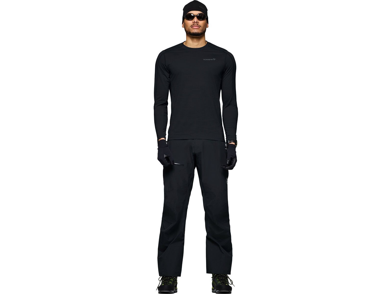 Norrona falketind equaliserUll Long Sleeve M's, caviar black | Bild 4