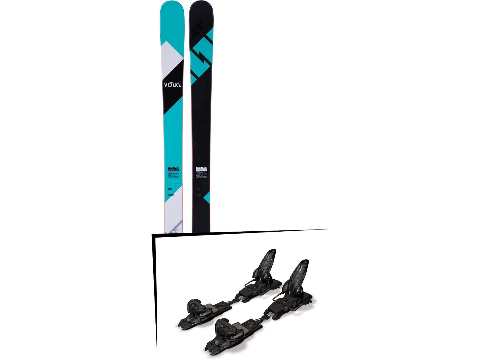 Völkl Set: Bridge 2015 + Marker Jester Schizo 16 | Bild 1