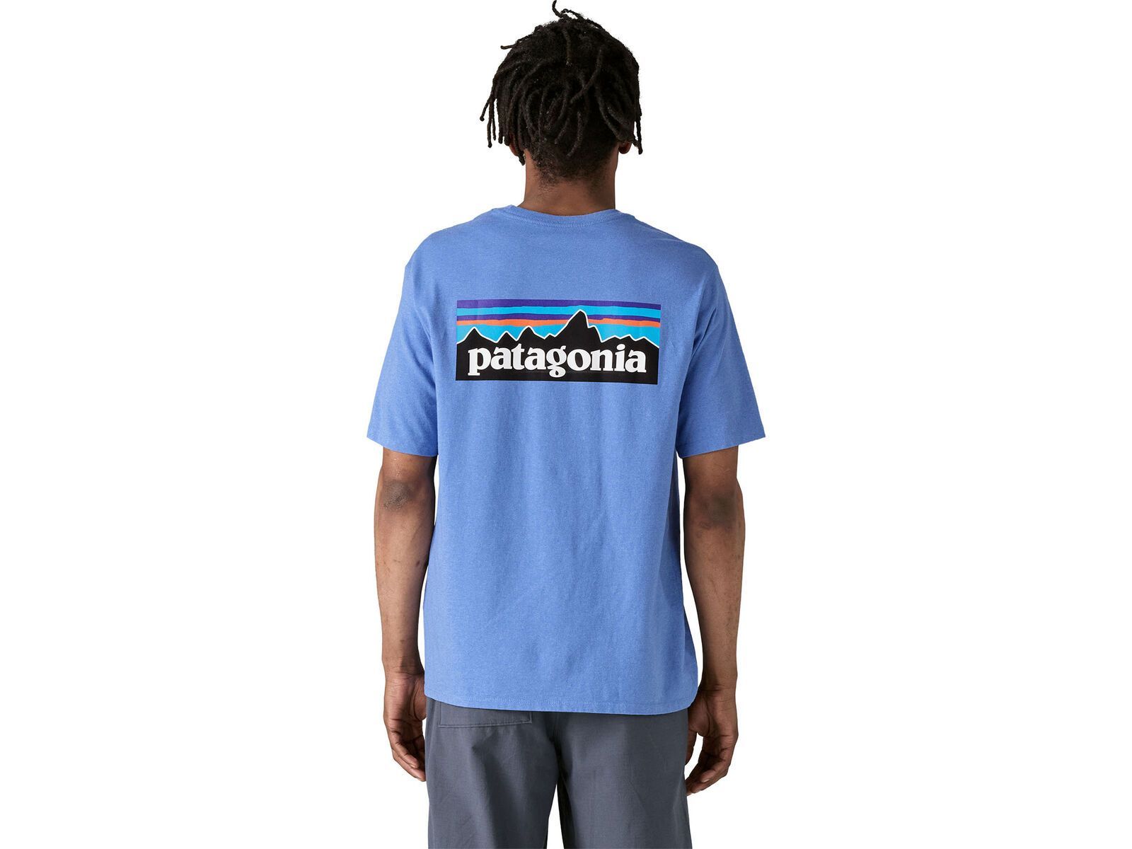 Patagonia Men's P-6 Logo Responsibili-Tee, abundant blue | Bild 4