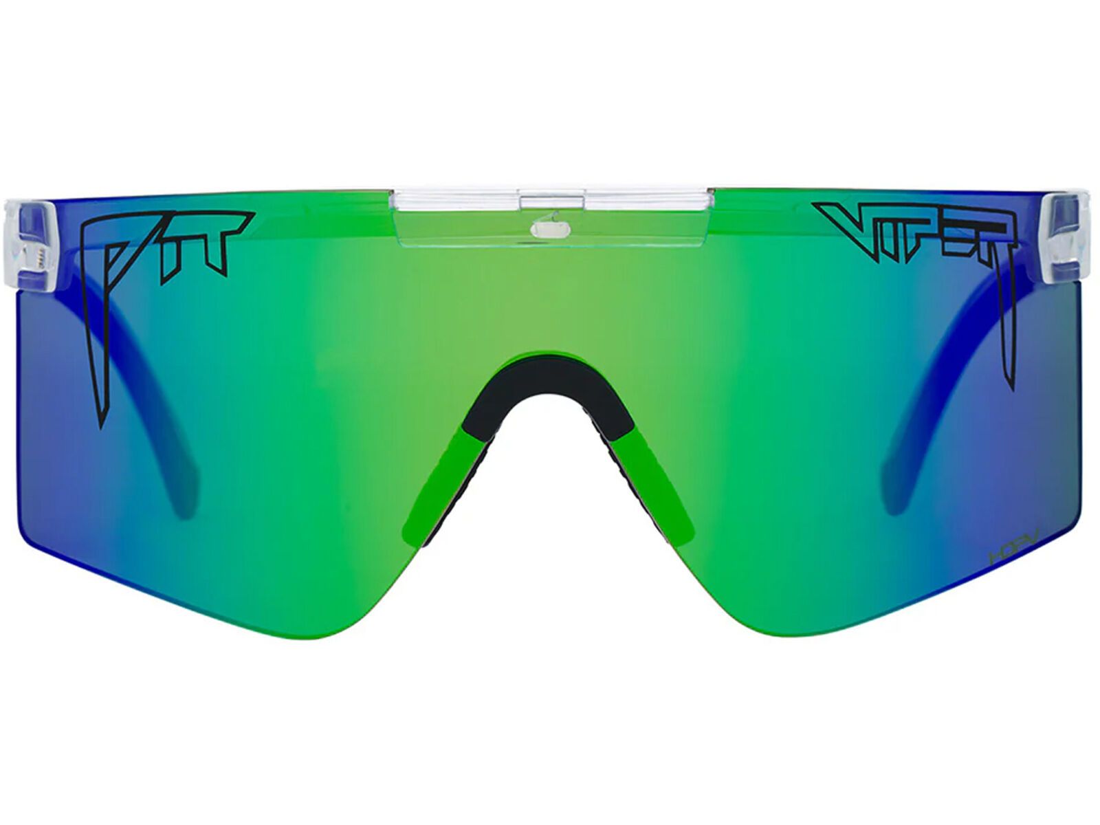 Pit Viper The Originals 2.0 Regular, The Clear / HDPV Polarized Blue-Green | Bild 2