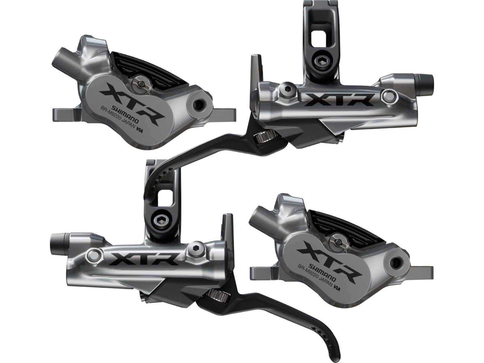 Shimano XTR BL-M9220 + BR-M9220 4-Kolben Upgrade-Kit | Bild 1