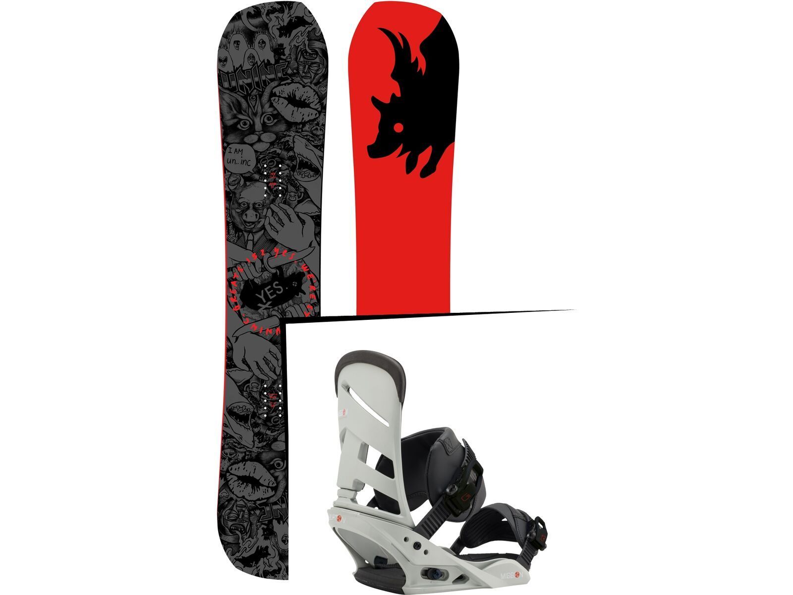 Set: Yes Greats 2017 + Burton Mission (1712876S) | Bild 1