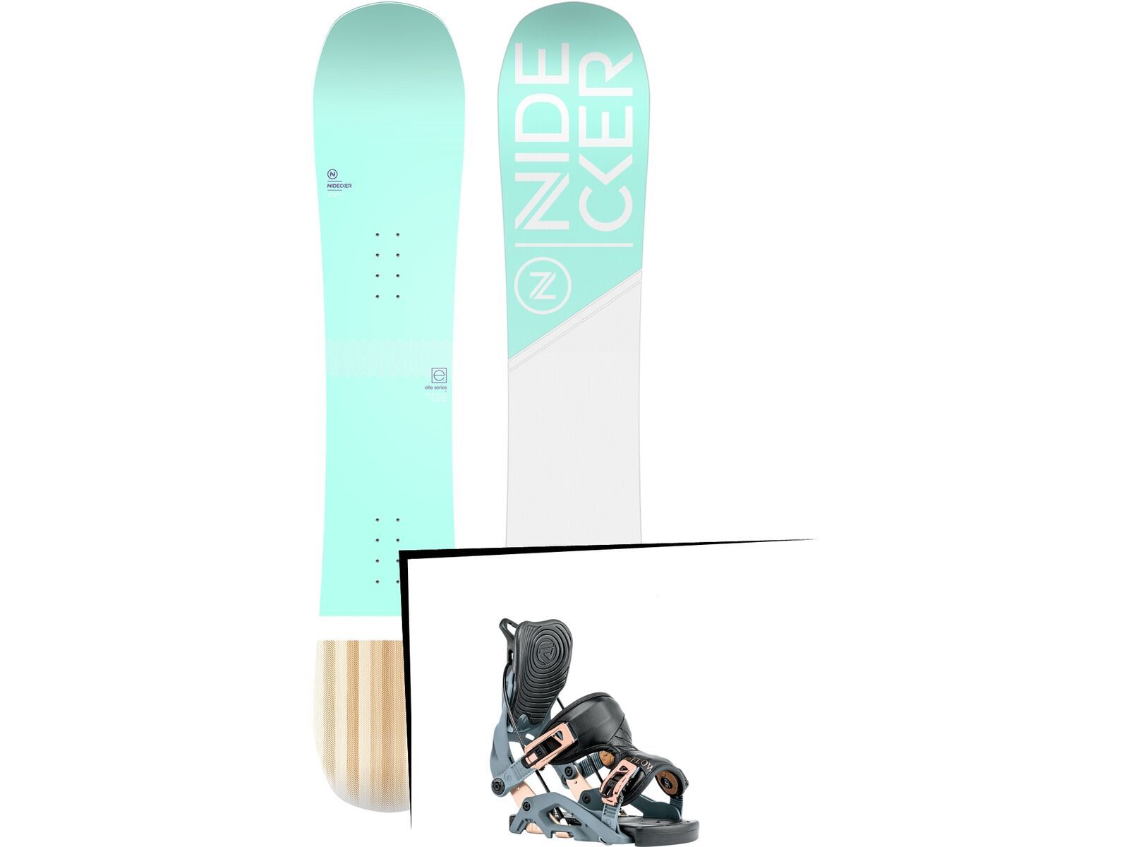 Set: Nidecker Elle 2019 + Flow Omni (1908493S) | Bild 1