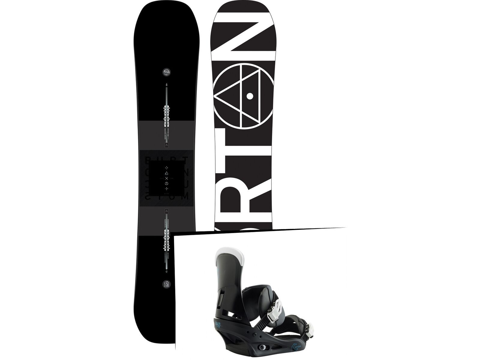 Set: Burton Custom X 2019 +  Custom (2218417S) | Bild 1