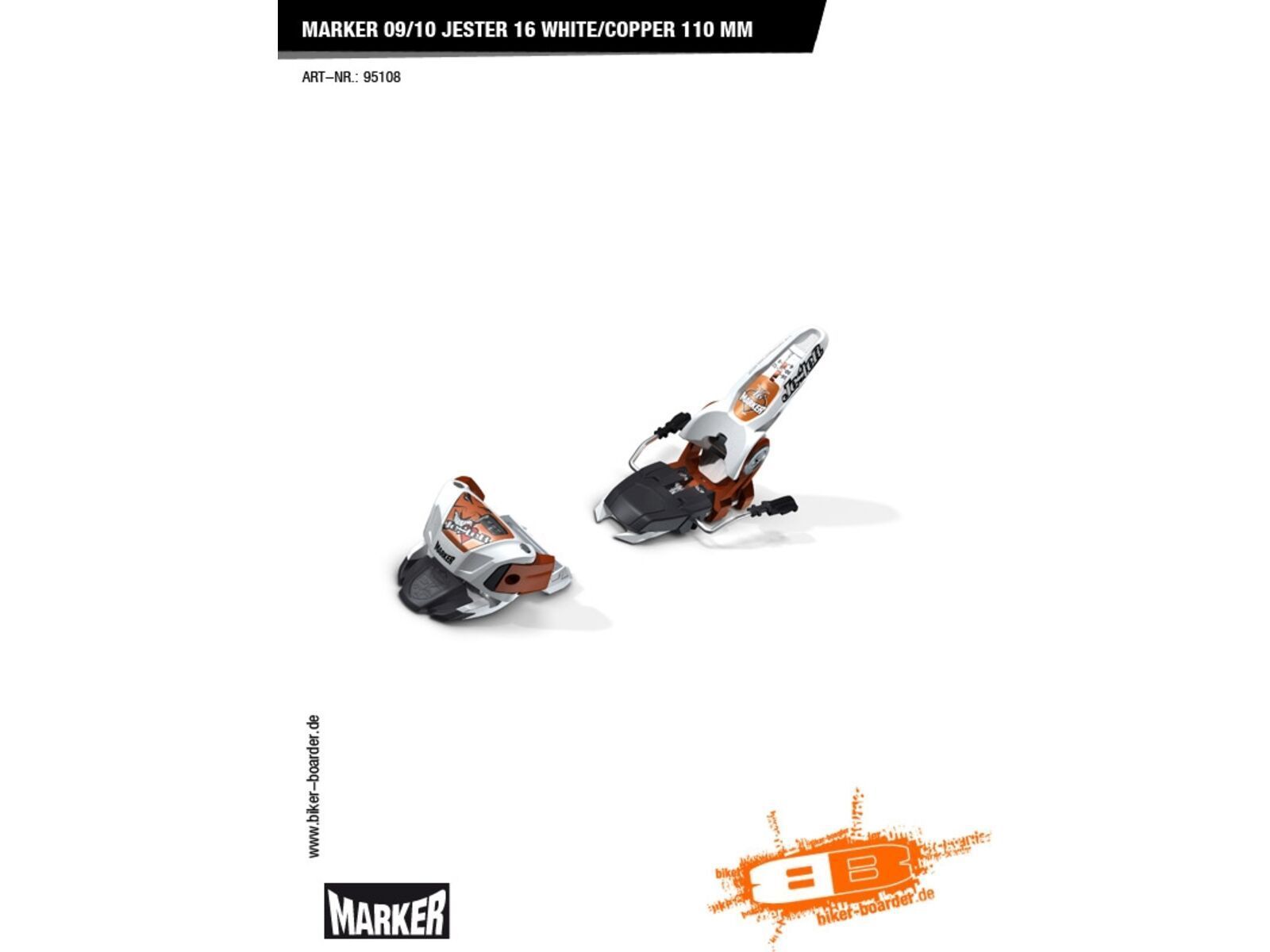 Set: Line Wallisch Shorty 2017 + Marker Jester 16 (95108S) | Bild 3