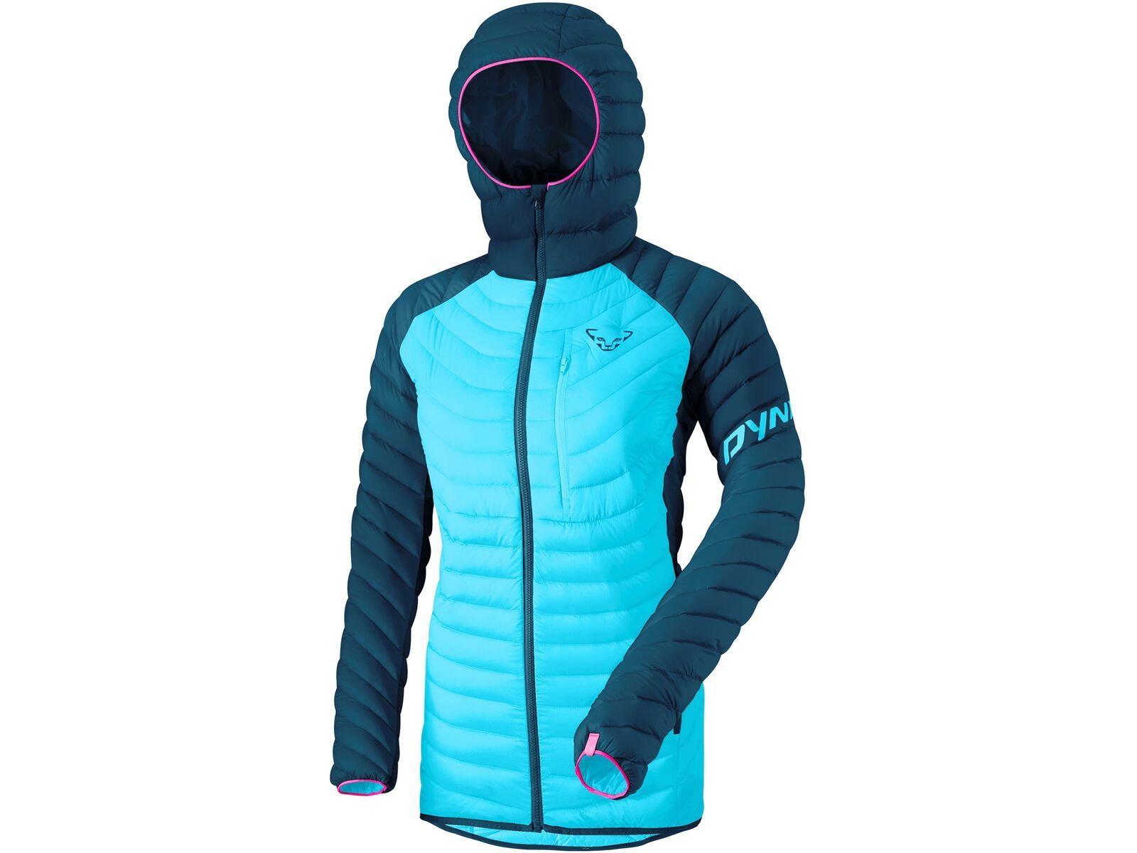 Dynafit Radical Down Women Hooded Jacket, petrol | Bild 1