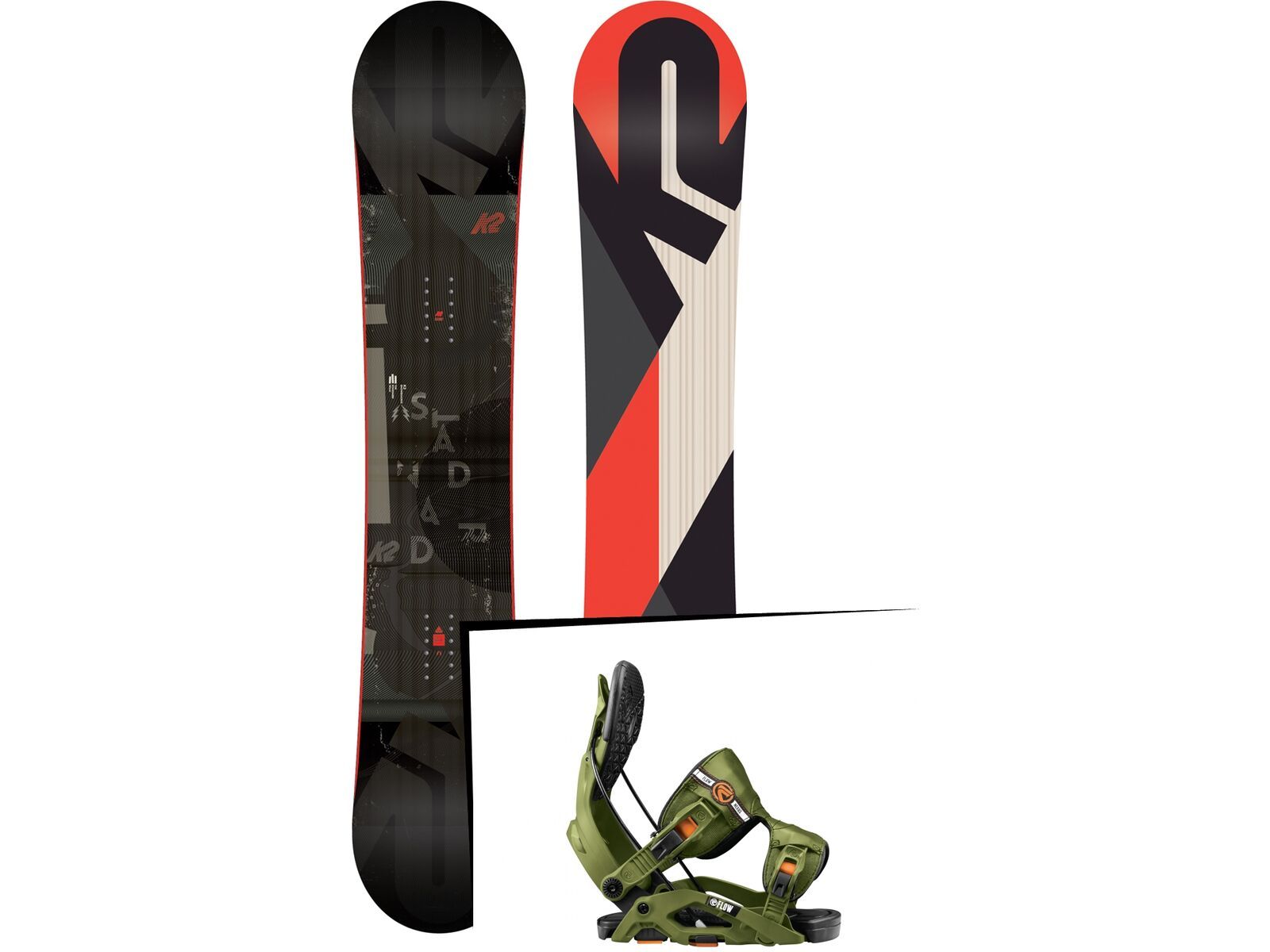 Set: K2 Standard Wide 2018 + Flow Nexus green | Bild 1