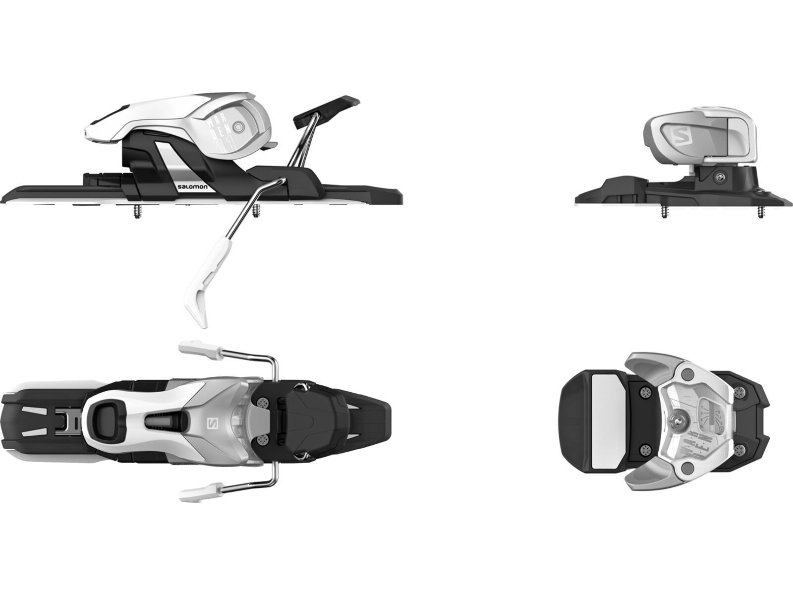 Set: Icelantic Sabre 99 2018 + Salomon Warden 11 silver/white | Bild 3