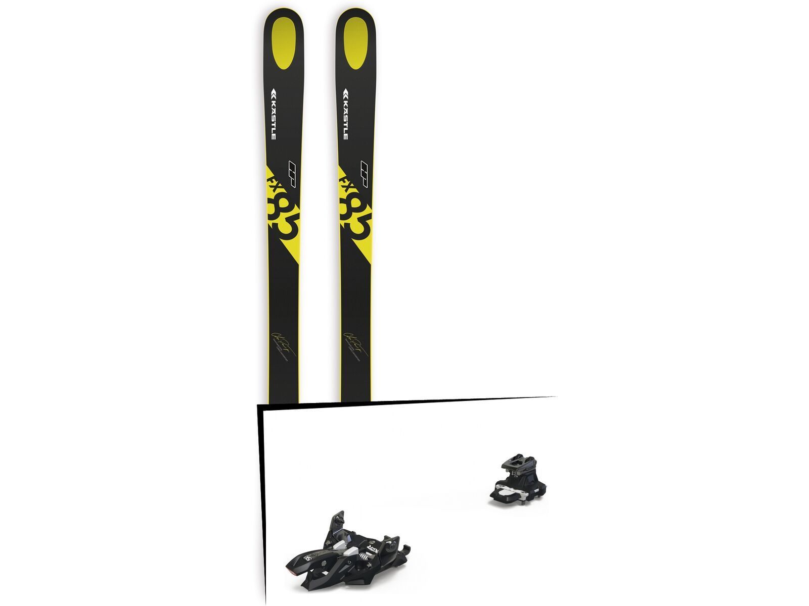 Set: Kästle FX85 HP 2019 + Marker Alpinist 9 black/titanium | Bild 1