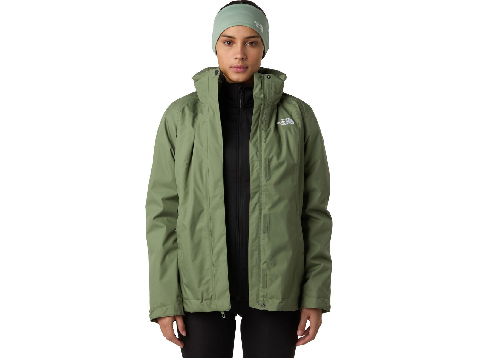 The North Face Women’s Evolve II Triclimate 3-in-1 Jacket, bark mist/slate moss | Bild 5