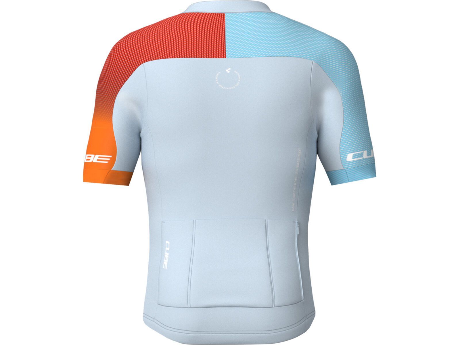 Cube Road/XC Trikot Teamline kurzarm, white | Bild 2