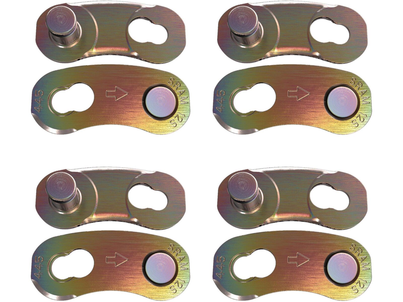 SRAM 12s PowerLock (4 Stück), rainbow | Bild 1