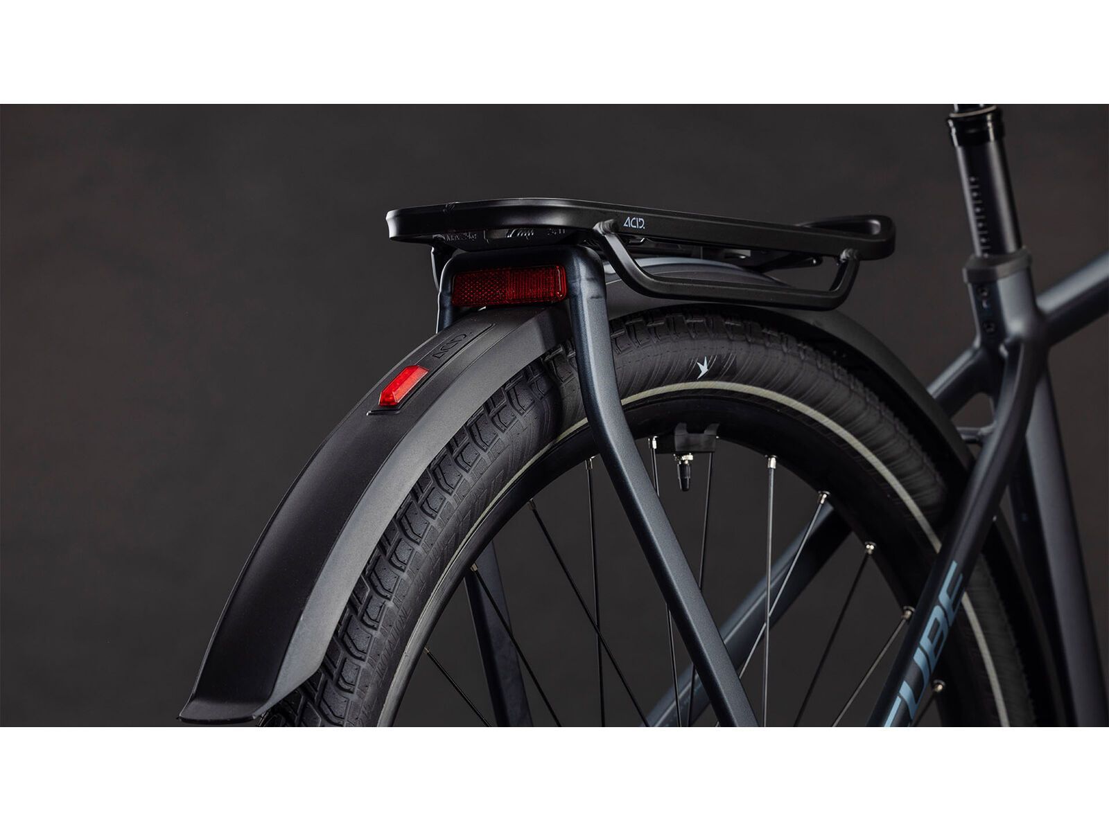Cube Kathmandu Hybrid One 800, metallicgrey´n´grey | Bild 5
